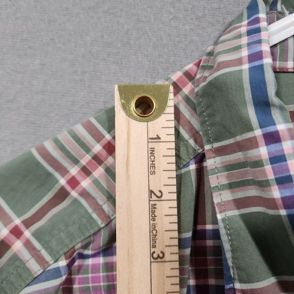 Tommy Bahama Shirt Mens Shirt XL Multicolor Plaid Long Sleeve - Picture 8 of 15
